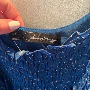 PJK Patterson J. Kincaid Womens blue printed dress